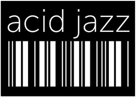 Teeburon Acid Jazz Alacsonyabb Vonalkódos Matrica Csomag x4 6x4