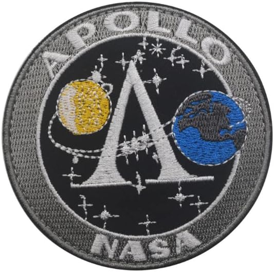 A NASA Apollo Program Rakéta Taktikai Karszalagot Hímzett Foltok Jelvények Morál Taktika Katonai Hímzés Javítás Hook & Hurok