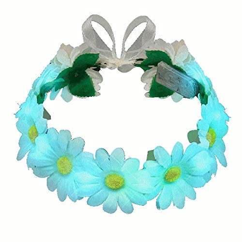 blinkee LED színváltó Daisy Chain Virágos Tartozék | Viselni, mint Fejpánt, Övvel vagy Öv! | Ál Virág Tanszék | 1 Egység