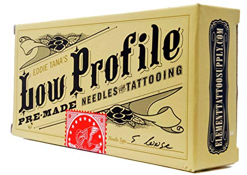 Elem Tetoválás Kínálat - Eddie Tana Alacsony Profil - Tetováló Tű - Hosszú Bar - Laza Kör Shader - Doboz 50 - Hosszú Kúpos