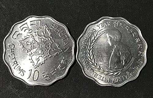 [Ázsia] Bhután 1975 10 Pont 10 Nurtrum Alumínium Érme FAO Emlékérme 26mm Külföldi coinsCoin Gyűjtemény Emlékérme