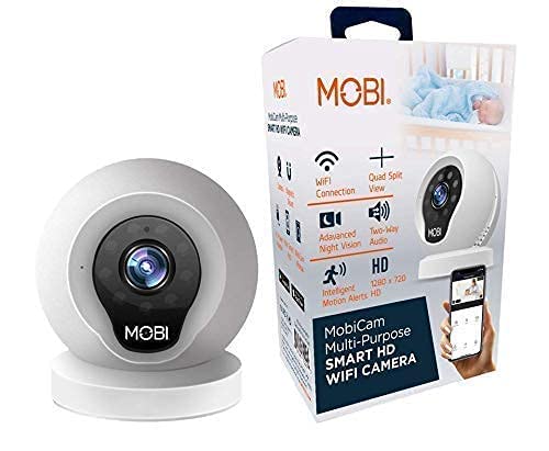 MobiCam WiFi Vezeték nélküli Bébi Kamera, Monitor, Hd videófelvétel, kétirányú Beszélni, éjjellátó Mozgás, a Távoli Megfigyelő
