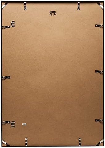 Hampton Keretek ALUMÍNIUM Poszter Bizonyítvány Képkeret Akril (Nem Üveg) Fekete A1 (59x84cm) PAAFA1BBLK