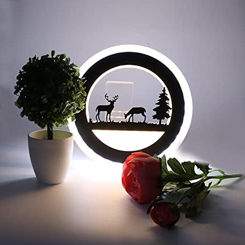 Longhorn Szarvas LED Fali Lámpa, Modern, Egyszerű, Kreatív Tanulmány Fali Lámpa Folyosón, Udvaron Akril Éjjeli Lámpa, Fali