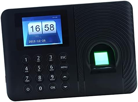Matybobe Részvétel Gép Intelligens Biometrikus Ujjlenyomat Jelszó Részvétel Gép Munkavállaló Ellenőrzése-a Hangrögzítő 2.4