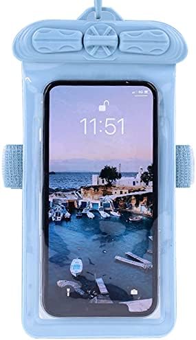 Vaxson Telefon Esetében, Kompatibilis Szuper Ace Verseny Vízálló Tasak Száraz Táska [ Nem Képernyő Védő Fólia ] Kék