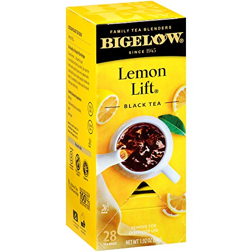Bigelow Citrom Lift Fekete Tea 28 Gróf (Csomag 1) Citrom Ízű Fekete Tea-Természetesen & Mesterségesen Ízesített