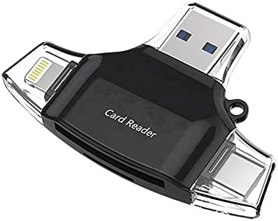 BoxWave Smart Modul Kompatibilis BLU G50 Mega (2022) (Smart Modul által BoxWave) - AllReader SD Kártya Olvasó, microSD Kártya