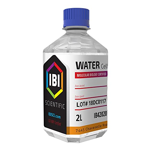 IBI Tudományos IB42012 Víz, sejtkultúra Fokozat, 1 L Térfogat (Csomag 12)
